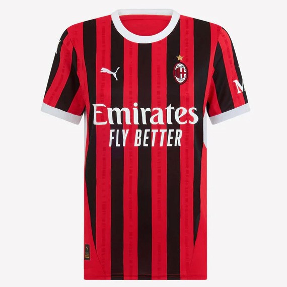 Camiseta AC Milan 1ª Mujer 2024-2025